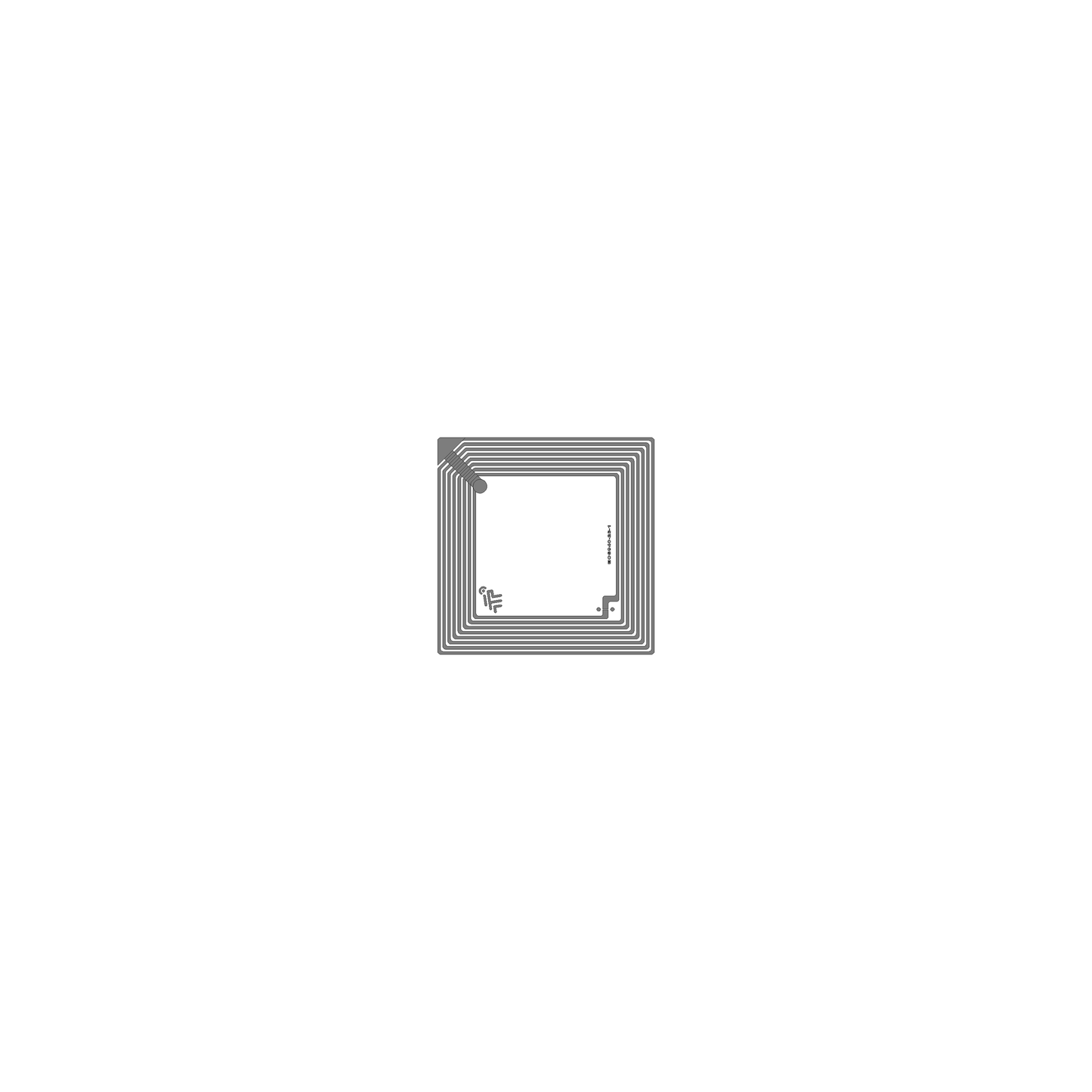 RFID Tag – Book 50x50 - (VE 12.000 Tags)