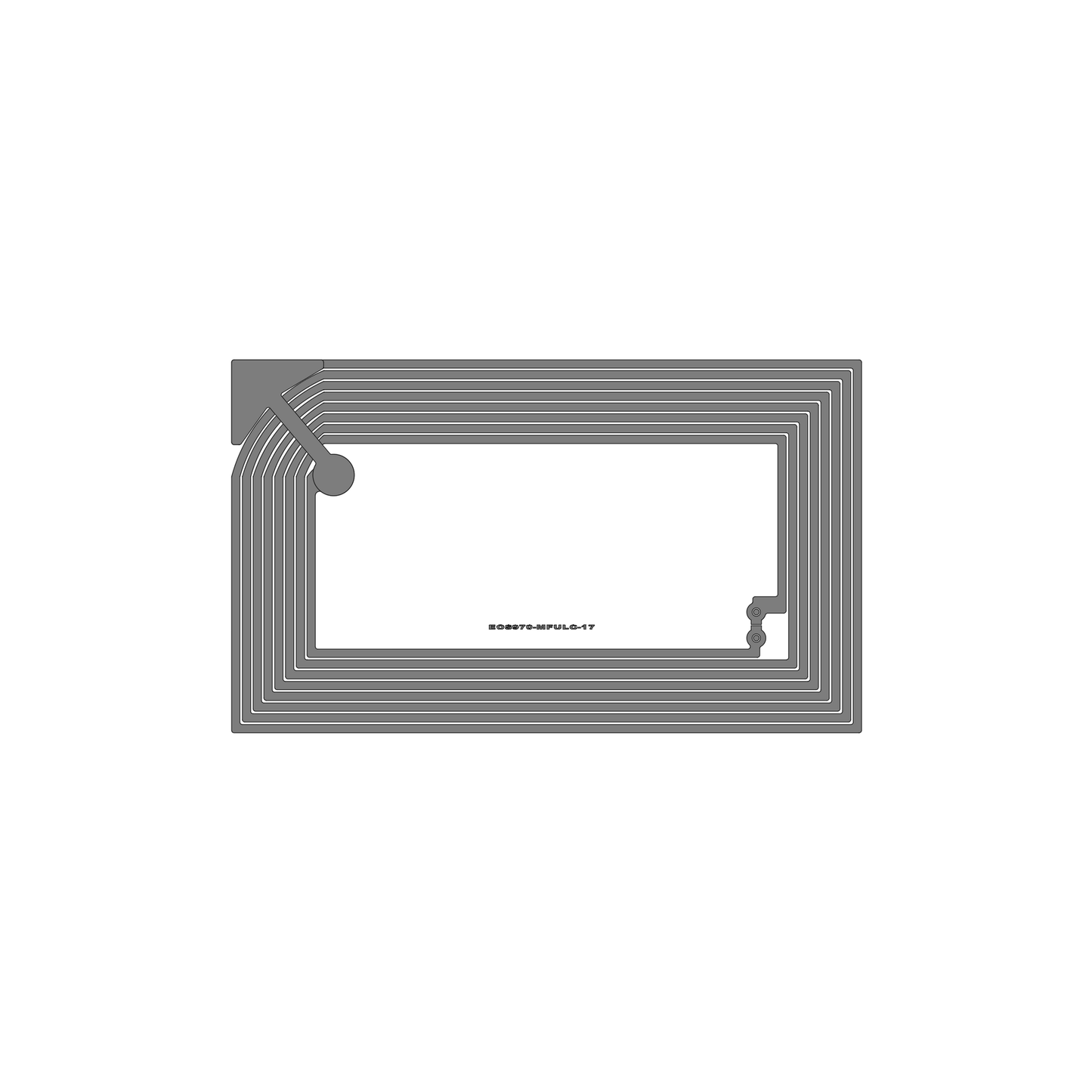 RFID Tag – Book 50x80 - (VE 9.000 Tags)
